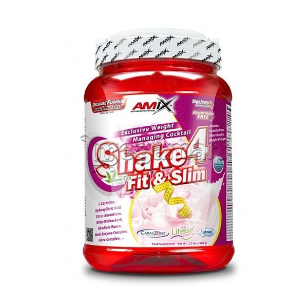 Спортивное питание Amix Shake 4 fit&slim 1000гр