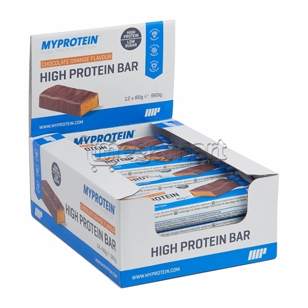 İdman qidası MyProtein High Protein Bar (12x80qr)