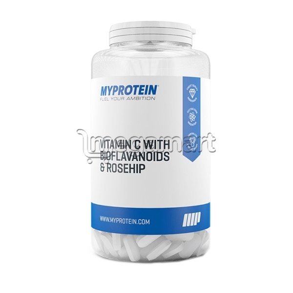 İdman qidası MyProtein Bioflavonoid və itburnu əsaslı vitamin C 60 həb 