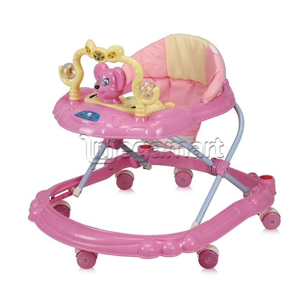 Yerimə arabası Lorelli W2808 (çəhrayı)