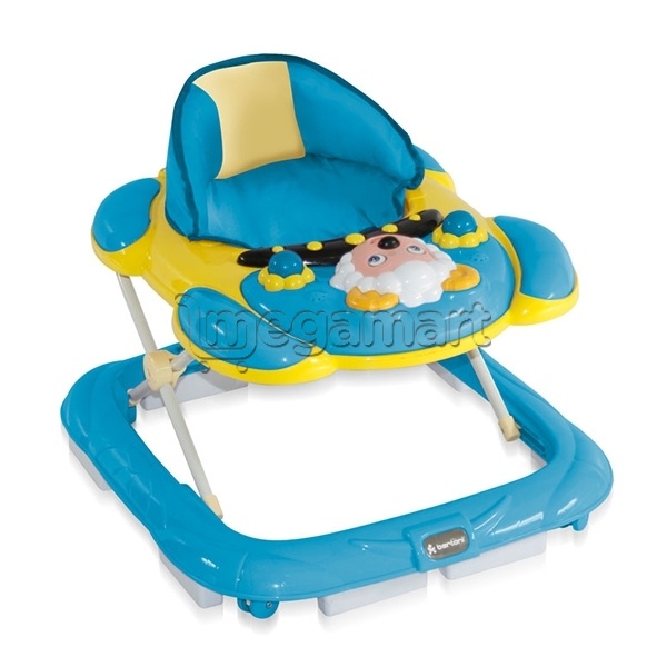 Yerimə arabası Lorelli Lamb EB 1012030 (göy)