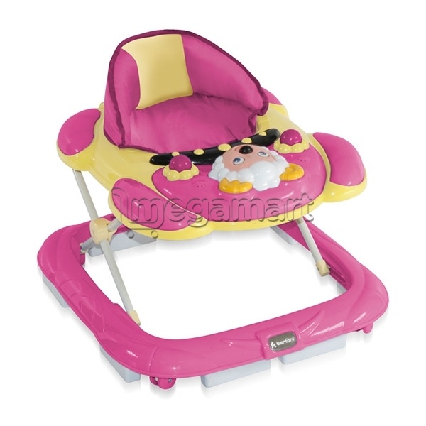 Yerimə arabası Lorelli Lamb EB 1012030 (çəhrayı)
