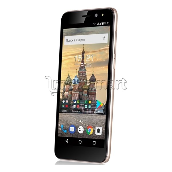 Мобильный телефон Fly Life Compact 8 Гб золотистый