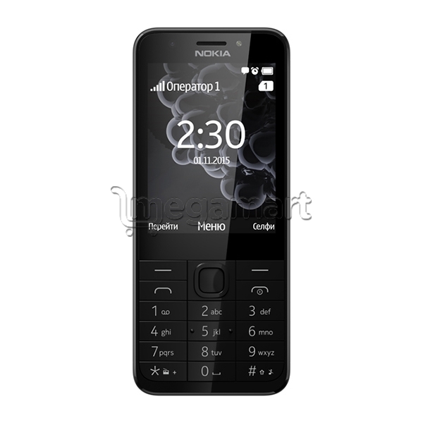 Мобильный телефон Nokia 230 SS черный