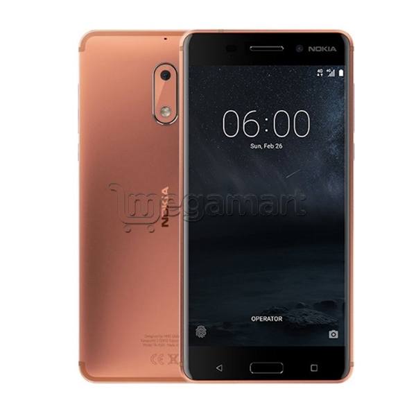 Мобильный телефон Nokia 6 32 Гб медный