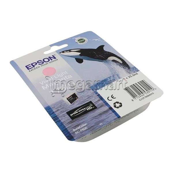 Картридж Epson  T706 SC-P600 (C13T76064010-N) светло-пурпурный