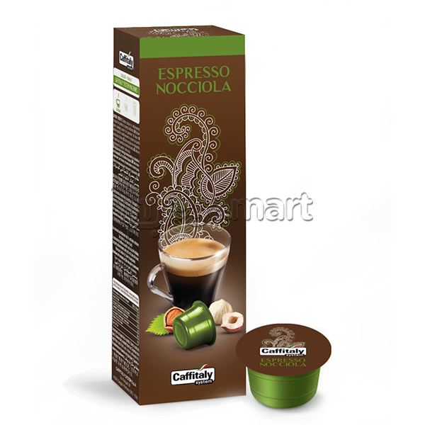 Qəhvə kapsulası Ecaffe Espresso Nocciola 10əd