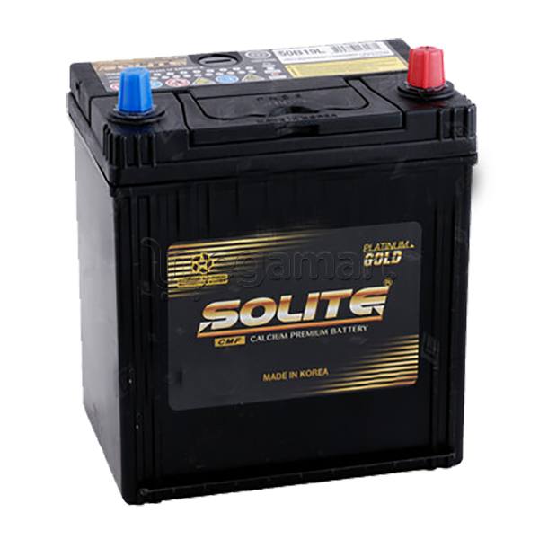Автомобильный аккумулятор Solite 40B19L