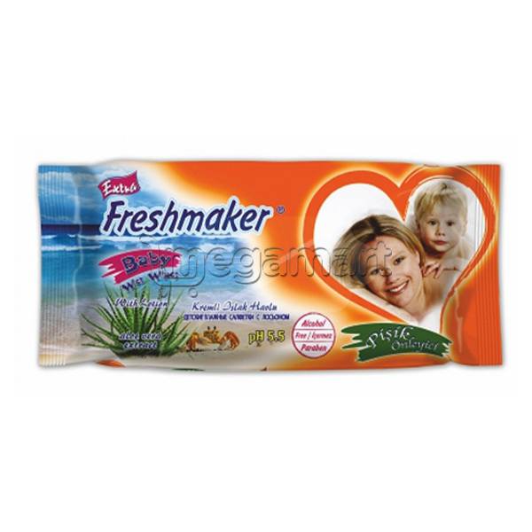 Yaş salfet Freshmaker Aloe vera (8697817873402)