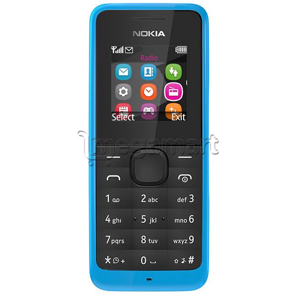 Мобильный телефон Nokia 105 SS синий