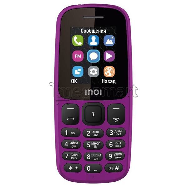 Мобильный телефон Inoi 101 фиолетовый