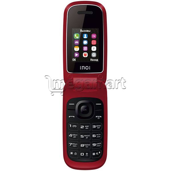 Мобильный телефон Inoi 108R красный
