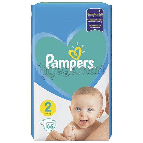 Подгузник Pampers Mini S-2 2x66