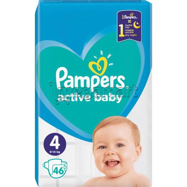 Подгузник Pampers Maxi S-4 3x46