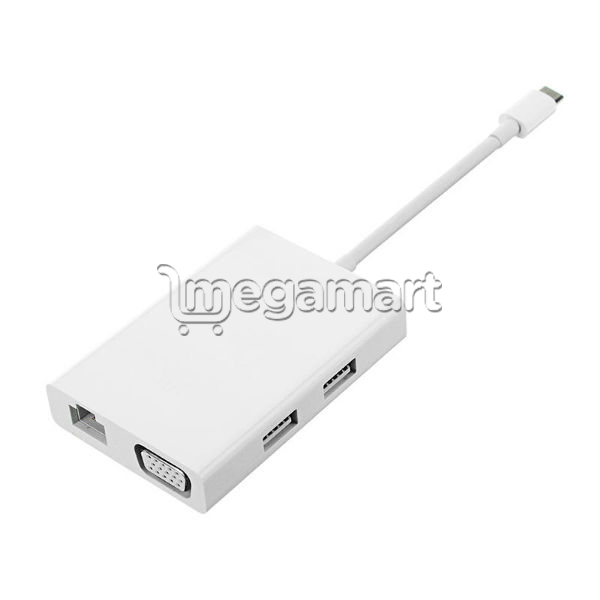 Переходник Xiaomi Mi USB-C to VGA and Gigabit Ethernet Multi-Adapter