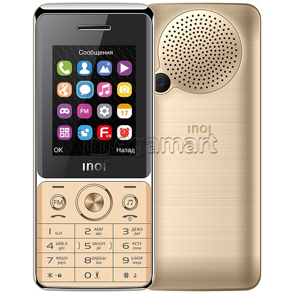 Mobil telefon Inoi 248M qızılı