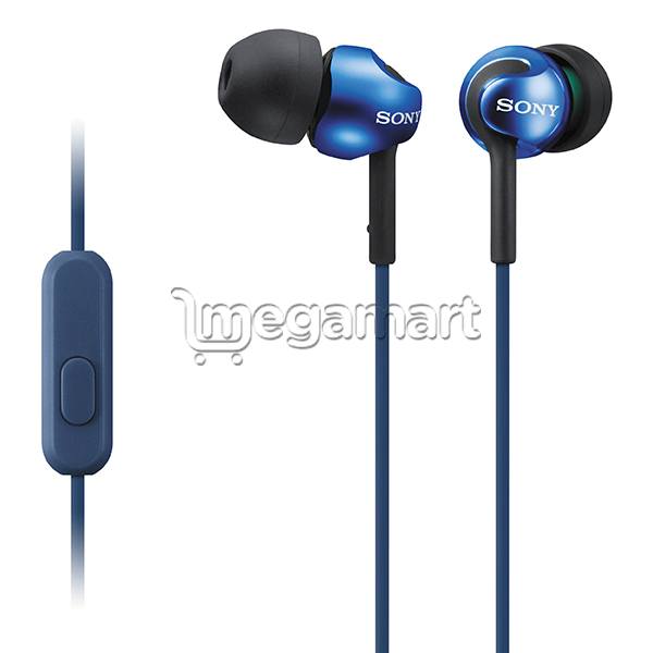 Наушники Sony MDREX110AP синий