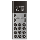 Mobil telefon Elari NanoPhone (ELNPGRYEUR-N)