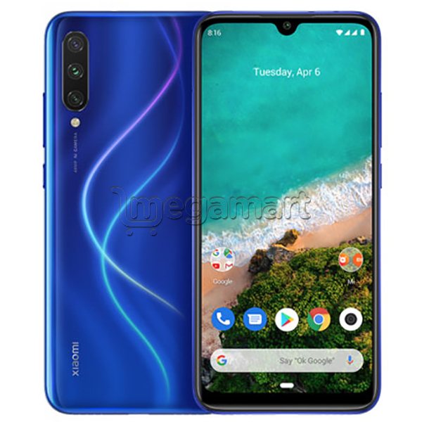 Mobil telefon Xiaomi Mi A3 4/128 Gb göy