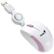 Kompüter siçanı Genius Micro Traveler Mini notebook USB mouse (розовый)