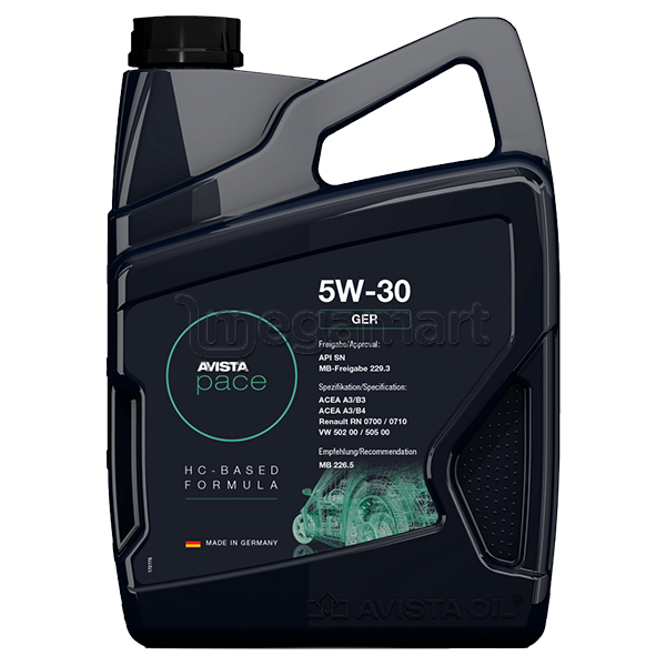 Моторное масло Avista Pace GER SAE 5W-30 (Germany) (1л)