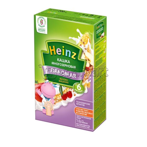Uşaqlar üçün sıyıq Heinz Alma, albalı 6 aydan., 200qr 601985 (4600689601985)