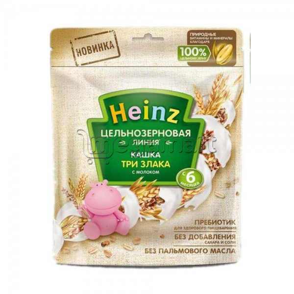 Uşaqlar üçün sıyıq Heinz İridənli Südlü, 6 aydan., 170qr 604689 (4600689604689)