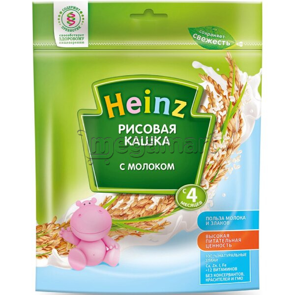 Uşaqlar üçün sıyıq Heinz Düyülü Südlü, 4 aydan., 250qr 601374 (4600689601374)