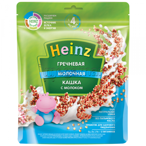Uşaqlar üçün sıyıq Heinz Qreçkalı Südlü və omega-3, 4 aydan., 250qr 604993 (4600689604993)