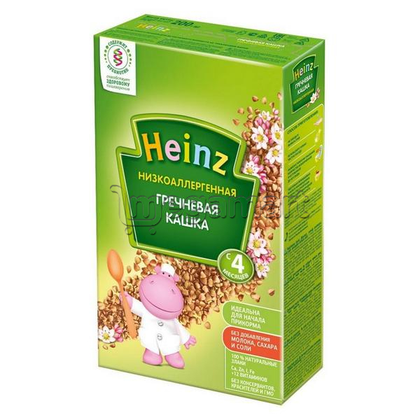 Uşaqlar üçün sıyıq Heinz Qreçkalı aşağı allerjik , 4 aydan., 200qr (4600689601459)