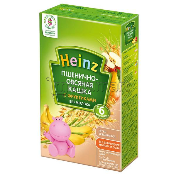 Uşaqlar üçün sıyıq Heinz Buğda-yulaflı, 6 aydan., 200qr (4600689601633)