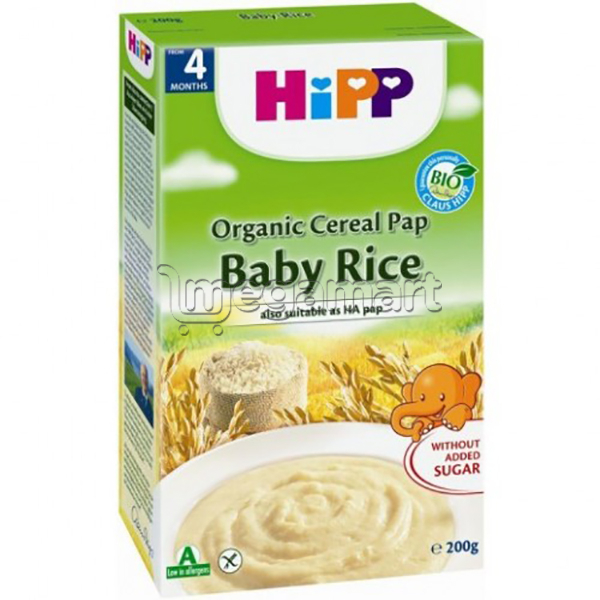  Каша для детей Hipp Органическая Рисовая (4+ мес.), 200г (AL2769-01-U)