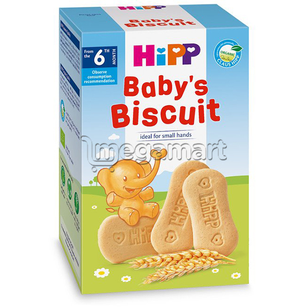 Печенье для детей Hipp Baby"s Biscuit, от 6 месяцев, 150гр (AL3551-F-U)