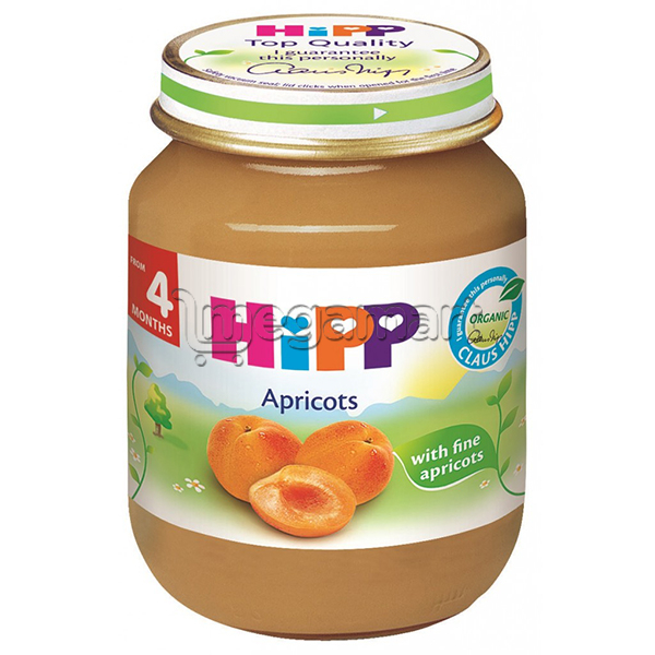 Пюре для детей Hipp с абрикосом, с 4 мес., 125гр (AL4212-U)