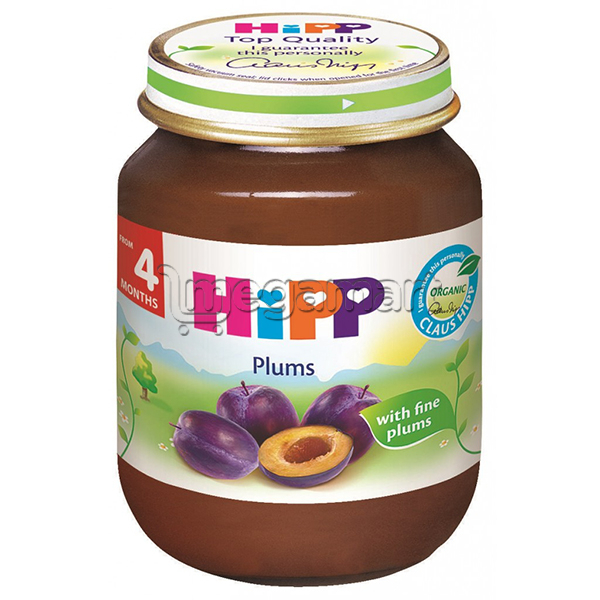 Пюре для детей Hipp "Слива", с 4 мес., 125гр (AL4253-U)