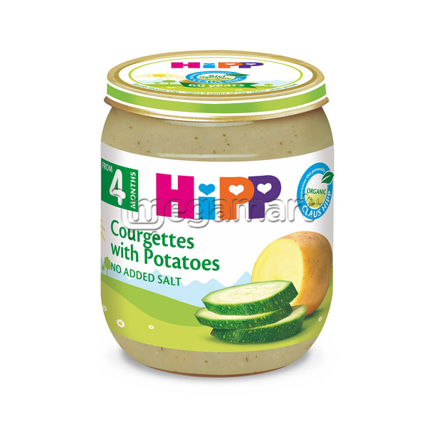 Пюре для детей Hipp "Кабак с картофелем", с 4 мес., 125гр (AL4022-01-U)