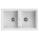 Mətbəx çanağı Teka Stone 90 B-TG 2B White