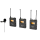 Yaxa mikrofonu üçün Saramonic UwMic9 Kit2 UHF ötürücü sistemi