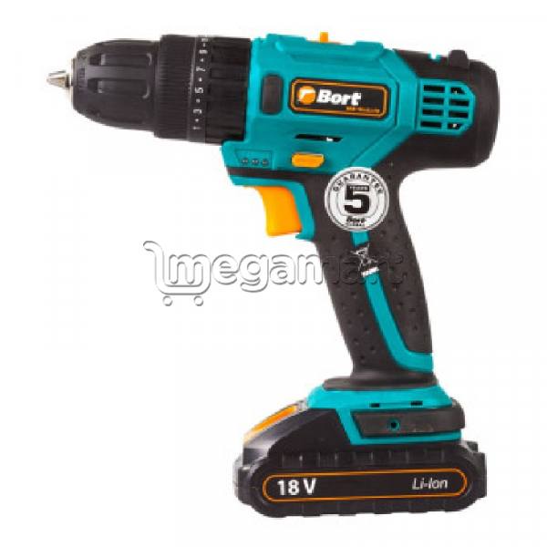 Akkumulyator Drel-şurupovert-i Bort BAB-18Ux2Li-FDK 