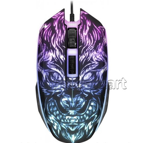 Kompüter sıçanı Defender Chaos GM-033 Wired gaming mouse, optical, 4 buttons, 2400 dp