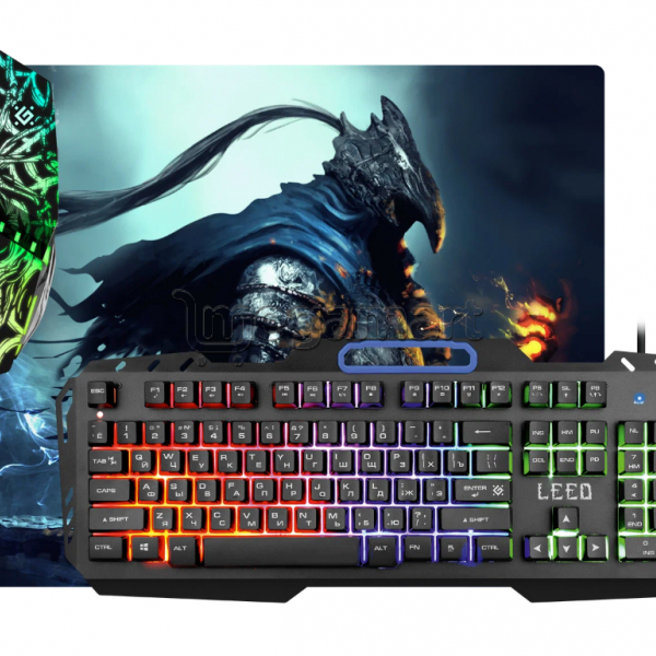 Klaviatura Defender Gaming combo Leed MKP-116