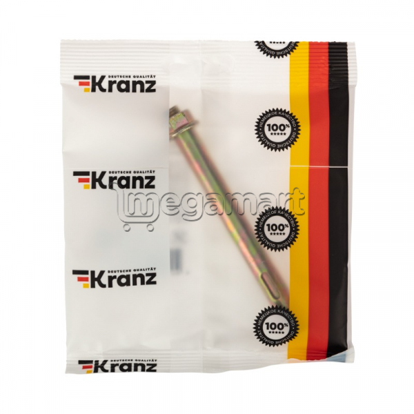  Bolt ankeraj  qayka ilə 12x129,(1 ədəd/paket), KRANZ_KR-01-3818-026