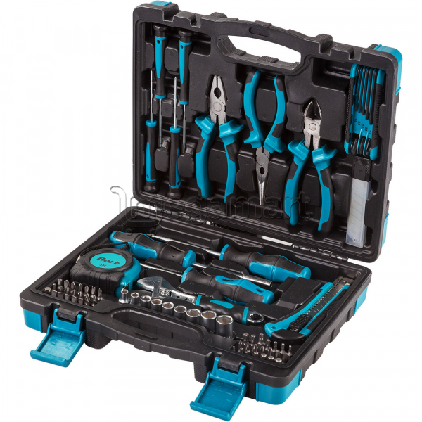 Alət dəsti 1/4" 6 kənar 82 ədəd BORT BTK-82 (91279149)